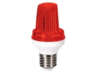 Lampa stroboskopowa - mini E27 - 3W- czerwona