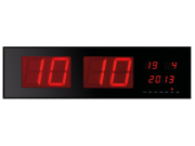 Zegar ścienny przemysłowy LED Duży z datownikiem 83cm