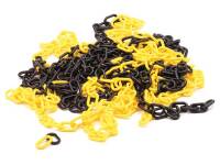 Łańcuch zabezpieczający żółto-czarny 10m