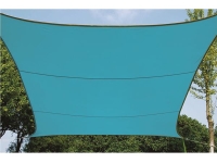 Żagiel przeciwsłoneczny zacieniacz ogrodowy kwadratowy 5 x 5m - kolor niebieski