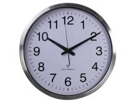 Zegar ścienny Ø 50 cm aluminiowy DCF